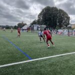 Ousmane Ouedraogo face à la défense rennaise