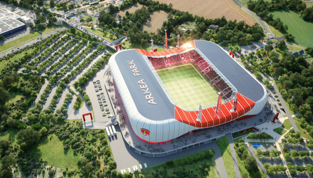 Le permis de construire pour l’Arkea Park sera signé avant la fin de la semaine