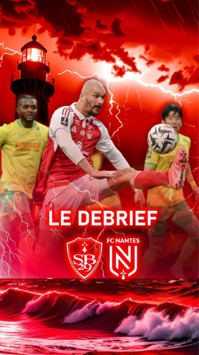 Le @stadebrestois29 a partagé les points avec le @fcnantes (0-0).
Un nul frustrant avec les parades d'#anthonylopes 
Retrouvez notre debrief extrait du #9 de #29ememinute avec @icb2010 et notre invité @coach_me29 
#SB29FCN #ligue1 #footballlife