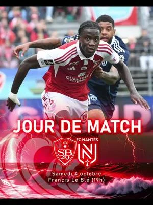 C'est jour de match. Le @Stade Brestois 29  reçoit le @FC Nantes  ce soir #sb29fcn #SB29...