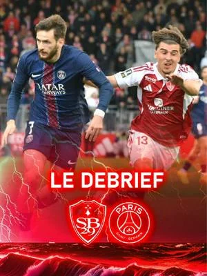 Le debrief de la défaite du @stadebrestois face au @psg (0-3) en #ligue1  Extrait de...