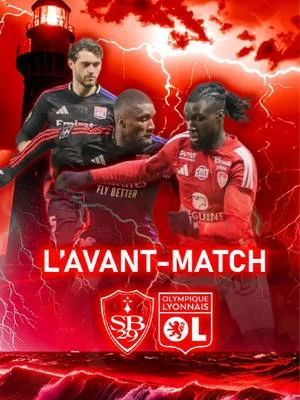 Le @stadebrestois reçoit l'@ol_officiel Retrouvez notre avant-match issu de #29ememinute avec...